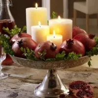 ایده هایی برای تزئین سفره شب یلدا و دیزاین خانه