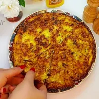 کوکوی نان لواش لذیذ و خوشمزه گیلانی کا
