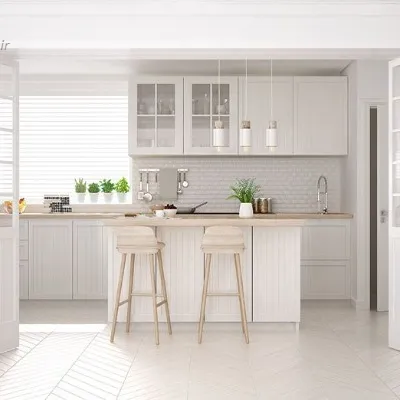 چگونه کابینت‌های سفید آشپزخانه را مثل روز اول تمیز کنیم؟