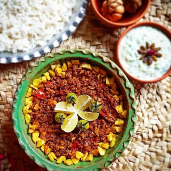 طرز تهیه واویشکا غذای گیلانی